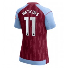 Aston Villa Ollie Watkins #11 Hjemmedrakt Kvinner 2023-24 Kortermet